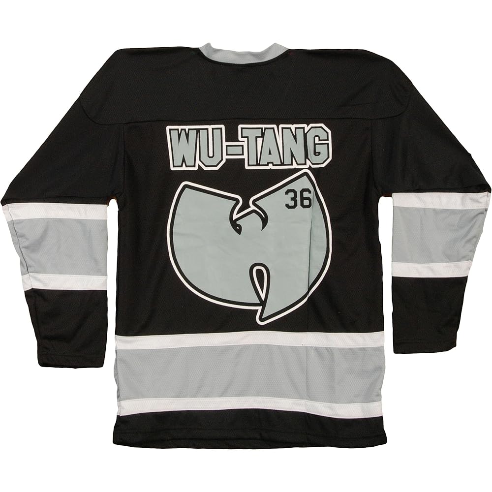 Amazon.co.jp: Wu Tang Clan Men 's # 36ロゴHockey Jersey